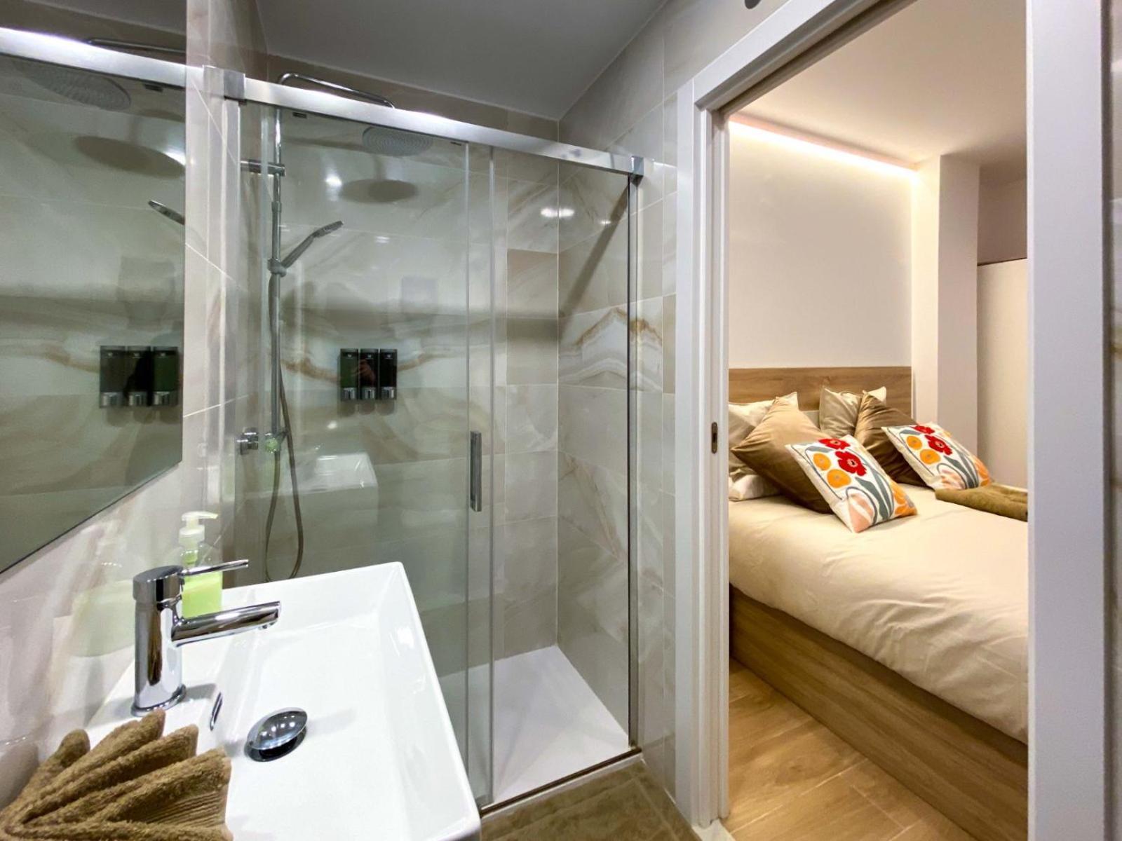 Refugio 2Br Y 2Ba Azca/Bernabeu Apartman Madrid Kültér fotó
